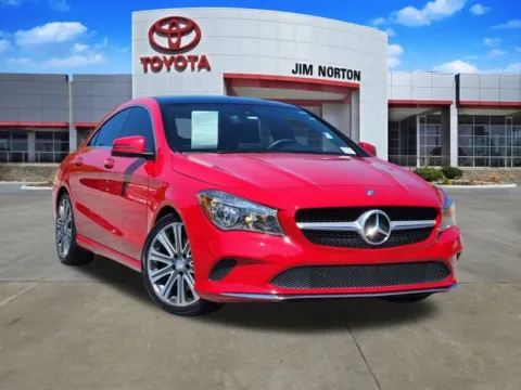 Red 2017 Mercedes-Benz CLA 250 for sale in Tulsa, OK