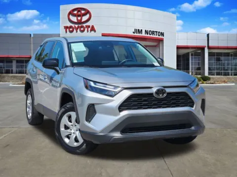 White 2024 Toyota RAV4 LE for sale in Tulsa, OK