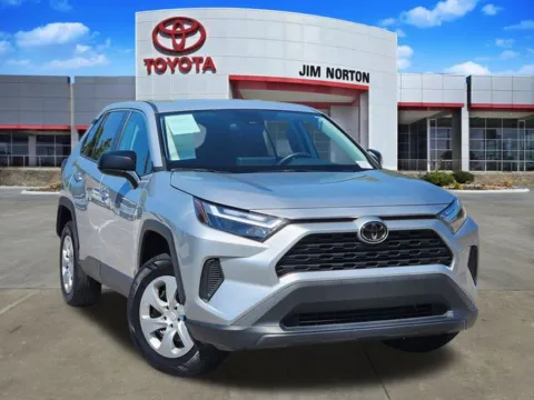 White 2024 Toyota RAV4 LE for sale in Tulsa, OK