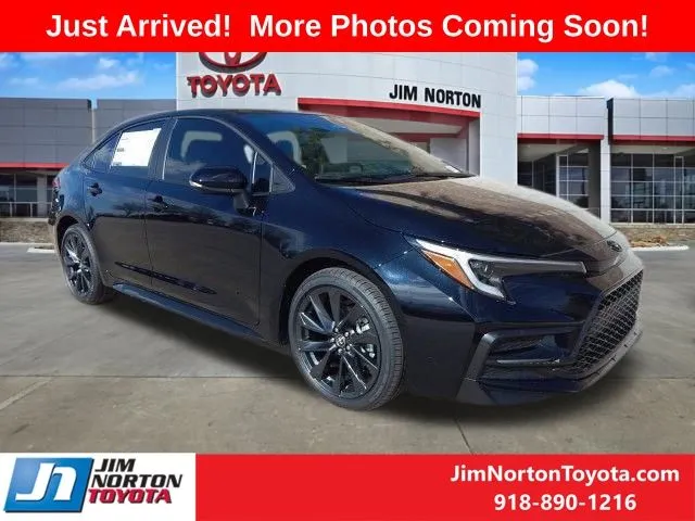 Black 2025 Toyota Corolla SE for sale in Tulsa, OK
