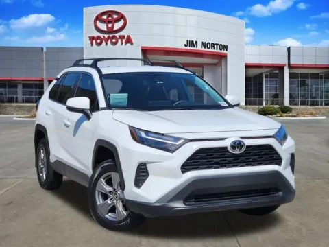 White 2024 Toyota RAV4 XLE for sale in Tulsa, OK