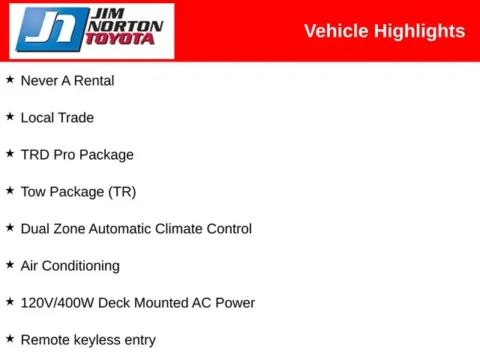 More photos of 2017 Toyota Tacoma TRD Pro at Jim Norton Toyota, OK