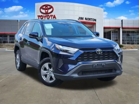 Blue 2024 Toyota RAV4 XLE for sale in Tulsa, OK