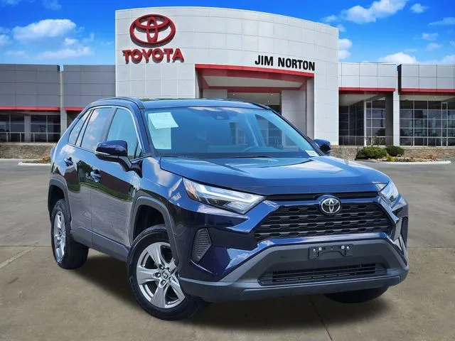 Blue 2024 Toyota RAV4 XLE for sale in Tulsa, OK