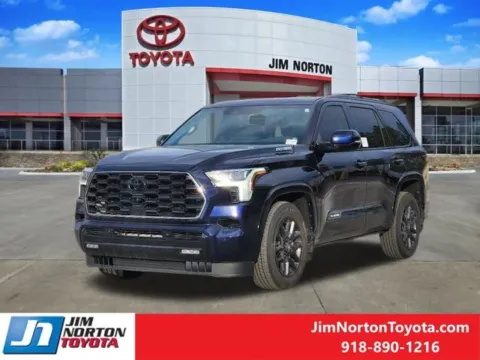 Photos of 2025 Toyota Sequoia Platinum for sale in Tulsa, OK at Jim Norton Toyota