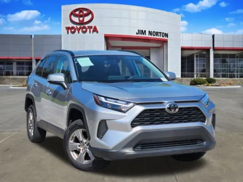 Silver 2024 Toyota RAV4 XLE for sale in Tulsa, OK