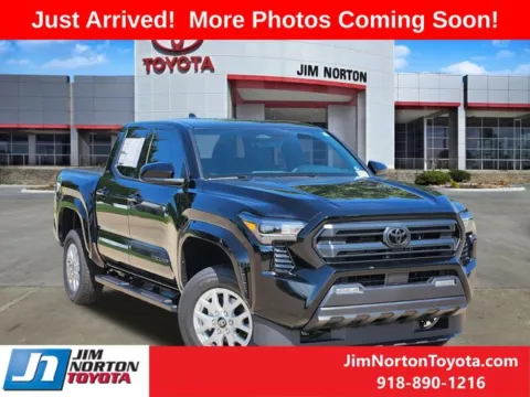 Black 2025 Toyota Tacoma SR5 for sale in Tulsa, OK