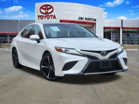 White 2018 Toyota Camry XSE for sale in Tulsa, OK