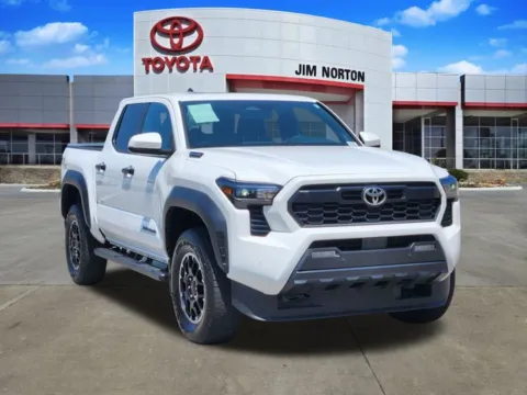 White 2024 Toyota Tacoma Hybrid TRD Off Road for sale in Tulsa, OK