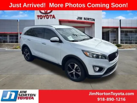 White 2017 Kia Sorento EX for sale in Tulsa, OK