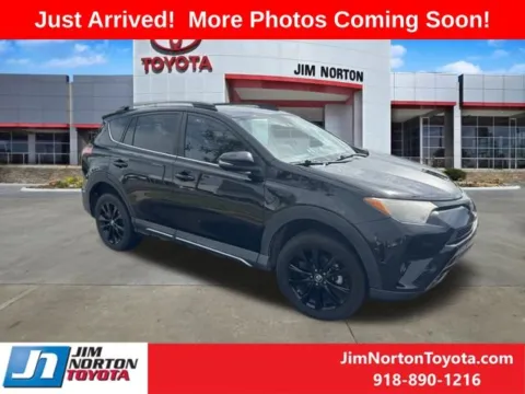 Black 2018 Toyota RAV4 Adventure for sale in Tulsa, OK