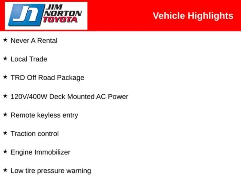 More photos of 2019 Toyota Tacoma TRD Off-Road at Jim Norton Toyota, OK