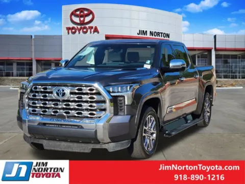 Another view of 2022 Toyota Tundra Hybrid 1794 Edition for sale in Tulsa, OK at Jim Norton Toyota