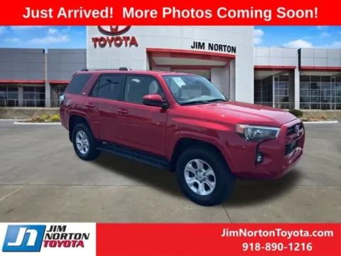 Red 2024 Toyota 4Runner SR5 for sale in Tulsa, OK