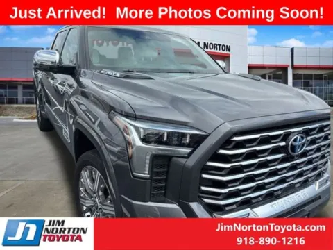 Gray 2024 Toyota Tundra Hybrid Capstone for sale in Tulsa, OK