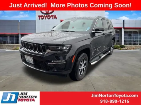 Black 2025 Jeep Grand Cherokee Limited for sale in Tulsa, OK