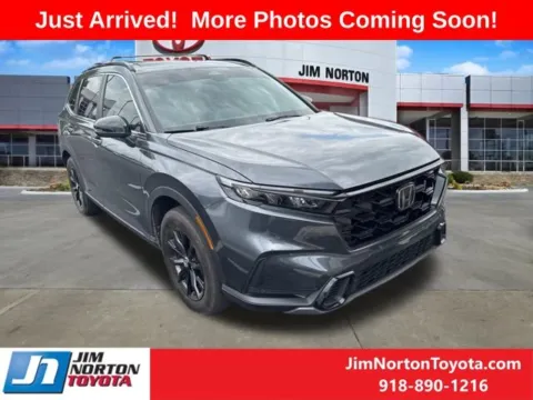 Gray 2024 Honda CR-V Hybrid Sport-L for sale in Tulsa, OK