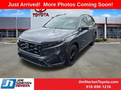 Gray 2024 Honda CR-V Hybrid Sport-L for sale in Tulsa, OK