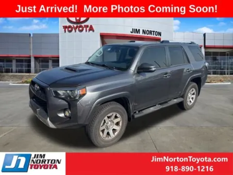 Gray 2015 Toyota 4Runner Trail Premium for sale in Tulsa, OK