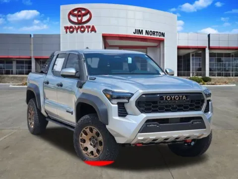 Silver 2025 Toyota Tacoma Hybrid Trailhunter for sale in Tulsa, OK