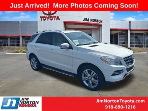 White 2015 Mercedes-Benz M-Class ML 350 for sale in Tulsa, OK