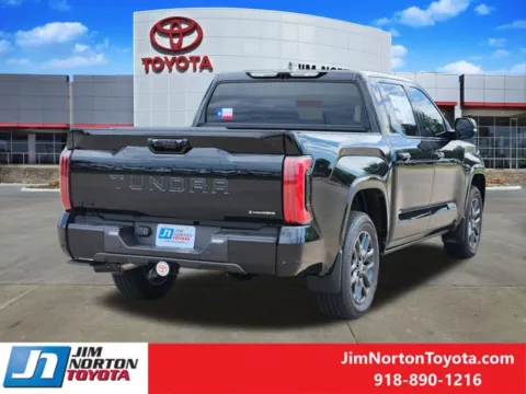 Another view of 2025 Toyota Tundra Hybrid Platinum for sale in Tulsa, OK at Jim Norton Toyota