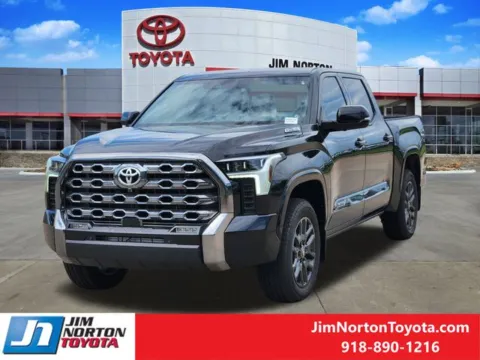 Photos of 2025 Toyota Tundra Hybrid Platinum for sale in Tulsa, OK at Jim Norton Toyota