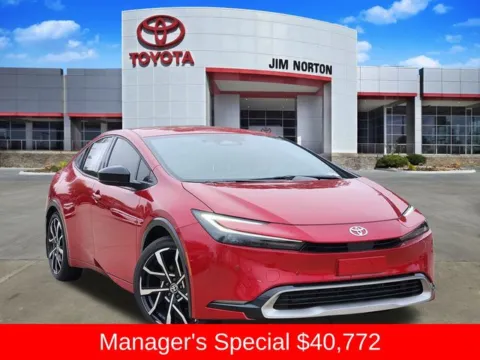 Red 2025 Toyota Prius Plug-In Hybrid XSE for sale in Tulsa, OK