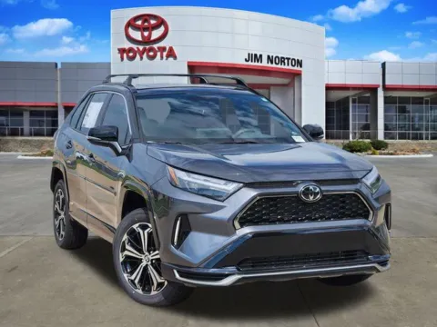 Black 2025 Toyota RAV4 Plug-In Hybrid XSE for sale in Tulsa, OK