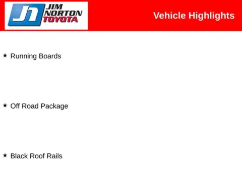 More photos of 2024 Toyota 4Runner TRD Off-Road at Jim Norton Toyota, OK
