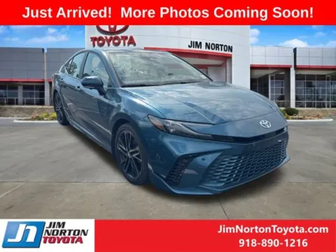 Blue 2025 Toyota Camry XSE for sale in Tulsa, OK