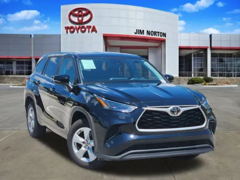 Black 2023 Toyota Highlander L for sale in Tulsa, OK