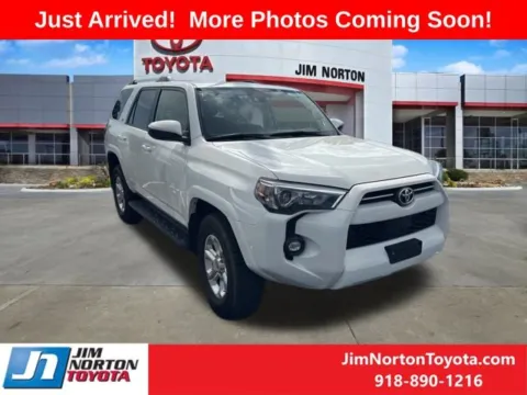 White 2024 Toyota 4Runner SR5 for sale in Tulsa, OK