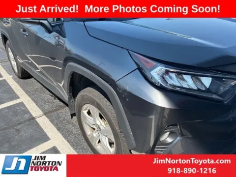 Silver 2021 Toyota RAV4 XLE for sale in Tulsa, OK