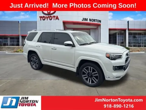 White 2023 Toyota 4Runner Limited for sale in Tulsa, OK