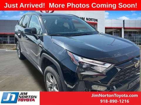 Black 2024 Toyota RAV4 XLE for sale in Tulsa, OK