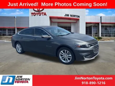 Gray 2016 Chevrolet Malibu LT for sale in Tulsa, OK