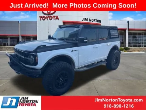 Photos of 2021 Ford Bronco Wildtrak for sale in Tulsa, OK at Jim Norton Toyota