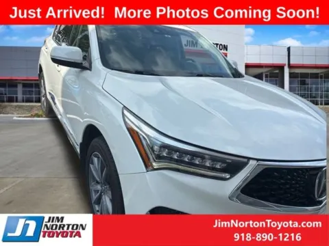 White 2019 Acura RDX Technology Package for sale in Tulsa, OK