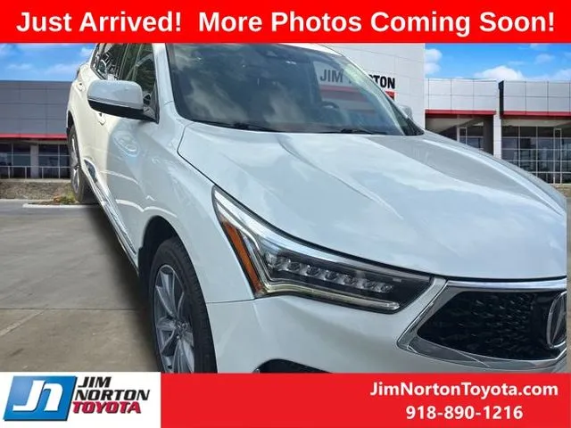 White 2019 Acura RDX Technology Package for sale in Tulsa, OK