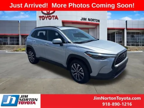 Silver 2024 Toyota Corolla Cross XLE for sale in Tulsa, OK