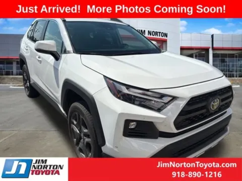White 2024 Toyota RAV4 Adventure for sale in Tulsa, OK