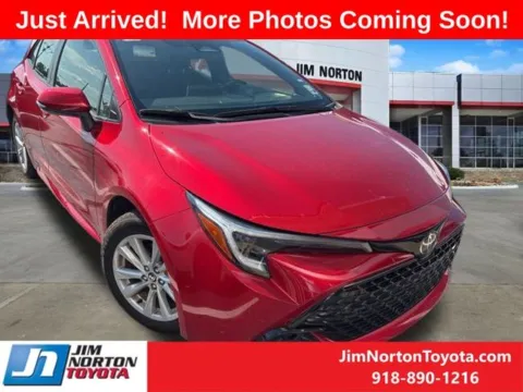 Red 2023 Toyota Corolla Hatchback SE for sale in Tulsa, OK