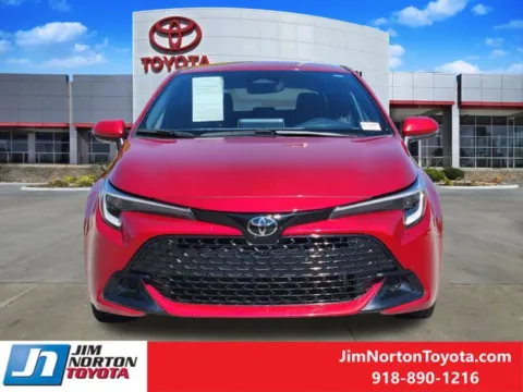 Photos of 2023 Toyota Corolla Hatchback SE for sale in Tulsa, OK at Jim Norton Toyota