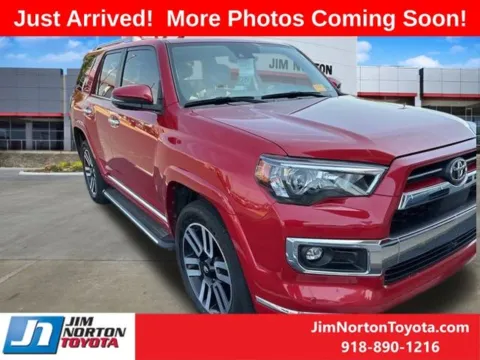 Red 2023 Toyota 4Runner Limited for sale in Tulsa, OK