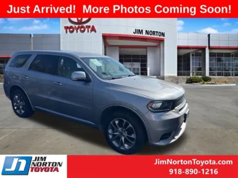 Silver 2019 Dodge Durango GT Plus for sale in Tulsa, OK
