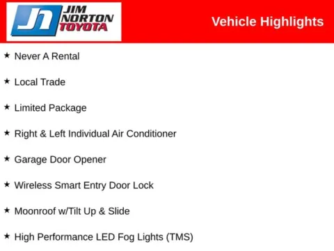 More photos of 2021 Toyota 4Runner Limited at Jim Norton Toyota, OK