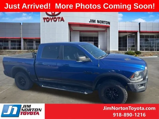 Blue 2017 Ram 1500 Rebel for sale in Tulsa, OK