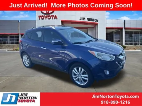 Blue 2011 Hyundai Tucson Limited for sale in Tulsa, OK