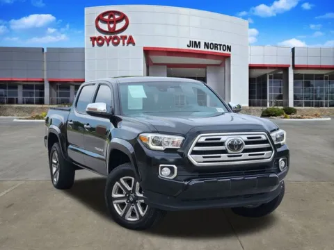 Black 2018 Toyota Tacoma Limited for sale in Tulsa, OK
